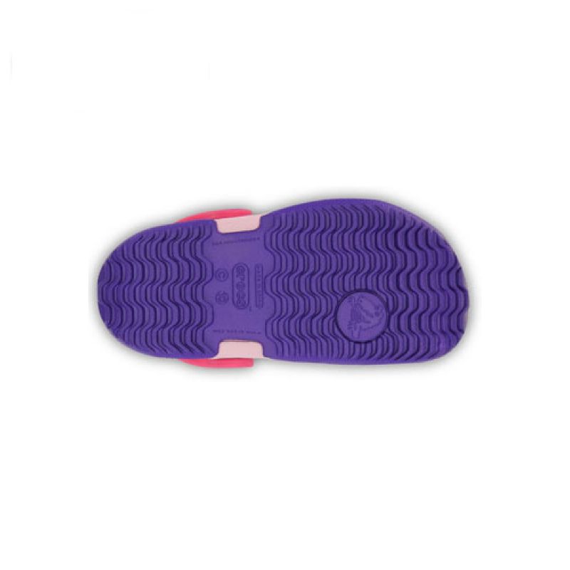 Crocs Kids Electro II Clog Ultraviolet/Bubblegum UK 1 EUR 32-33 US J1 (15608-52E)